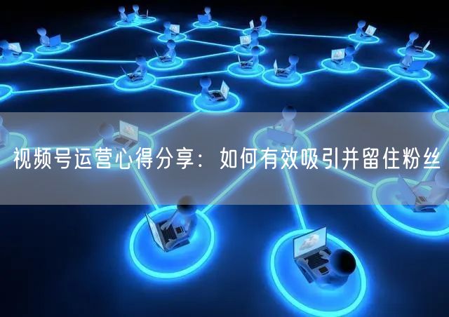 视频号运营心得分享：如何有效吸引并留住粉丝