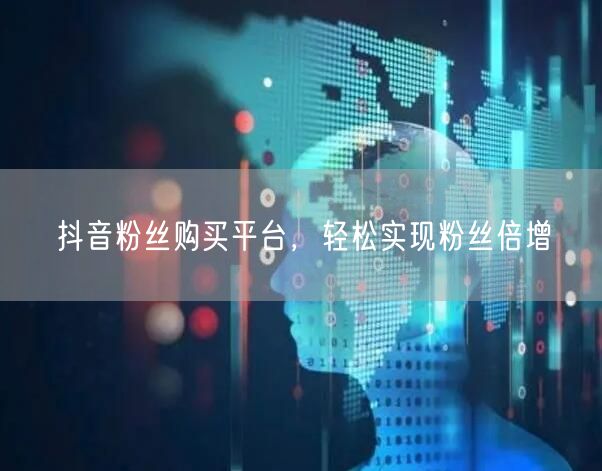抖音粉丝购买平台，轻松实现粉丝倍增